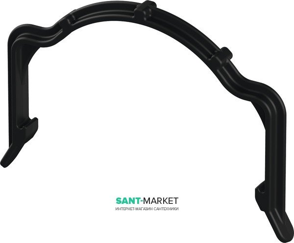 Фіксатор каналізаційного відводу TECE TECEspare чорний 9820042