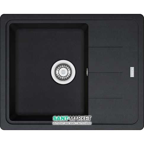 Мийка для кухні Franke Basis BFG 611-62 врізна зворотний Fragranite онікс 114.0272.580
