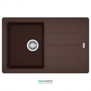 Мойка для кухни Franke Basis BFG 611-78 врезная оборотная Fragranite шоколад 114.0258.037
