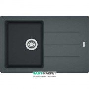 Мойка для кухни Franke Basis BFG 611-78 врезная оборотная Fragranite графит 114.0258.038