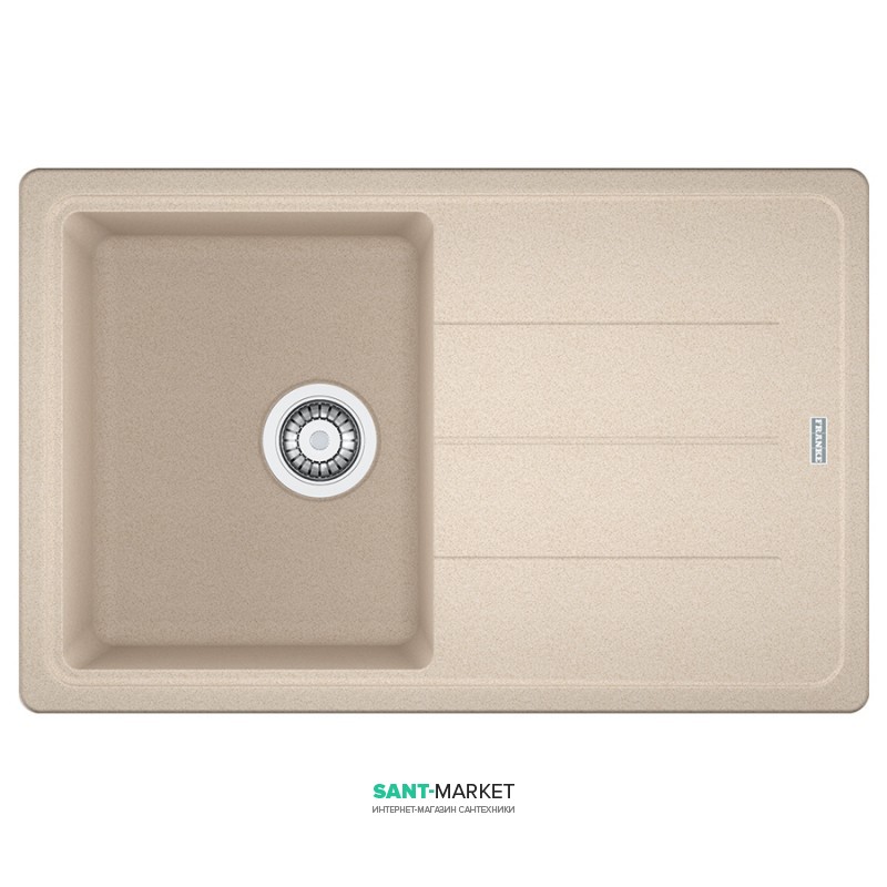 Мойка для кухни Franke Basis BFG 611-78 врезная оборотная Fragranite бежевый 114.0258.039