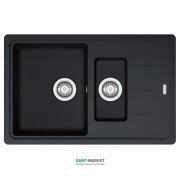 Мойка для кухни Franke Basis BFG 651-78 врезная оборотная Fragranite оникс 114.0272.603