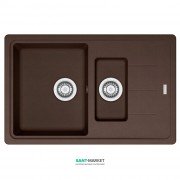 Мийка для кухні Franke Basis BFG 651-78 врізна зворотний Fragranite шоколад 114.0272.632