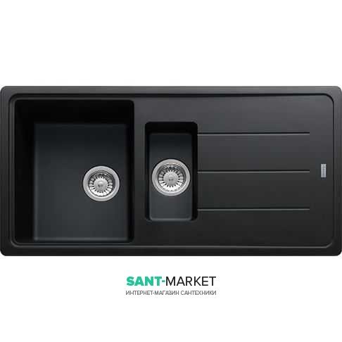 Мийка для кухні Franke Basis BFG 651 врізна зворотний Fragranite онікс 114.0205.032