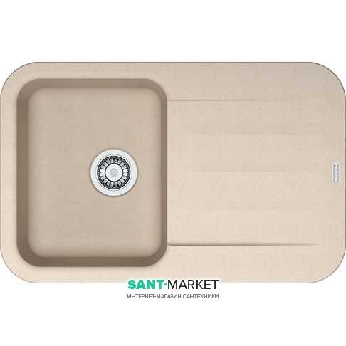 Мийка для кухні Franke Pebel PBG 611-78 врізна зворотний Fragranite бежевий 114.0258.046