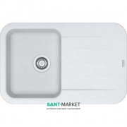 Мийка для кухні Franke Pebel PBG 611-78 врізна зворотний Fragranite білий 114.0258.049