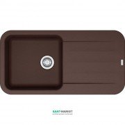 Мийка для кухні Franke Pebel PBG 611-97 врізна зворотний Fragranite шоколад 114.0258.071