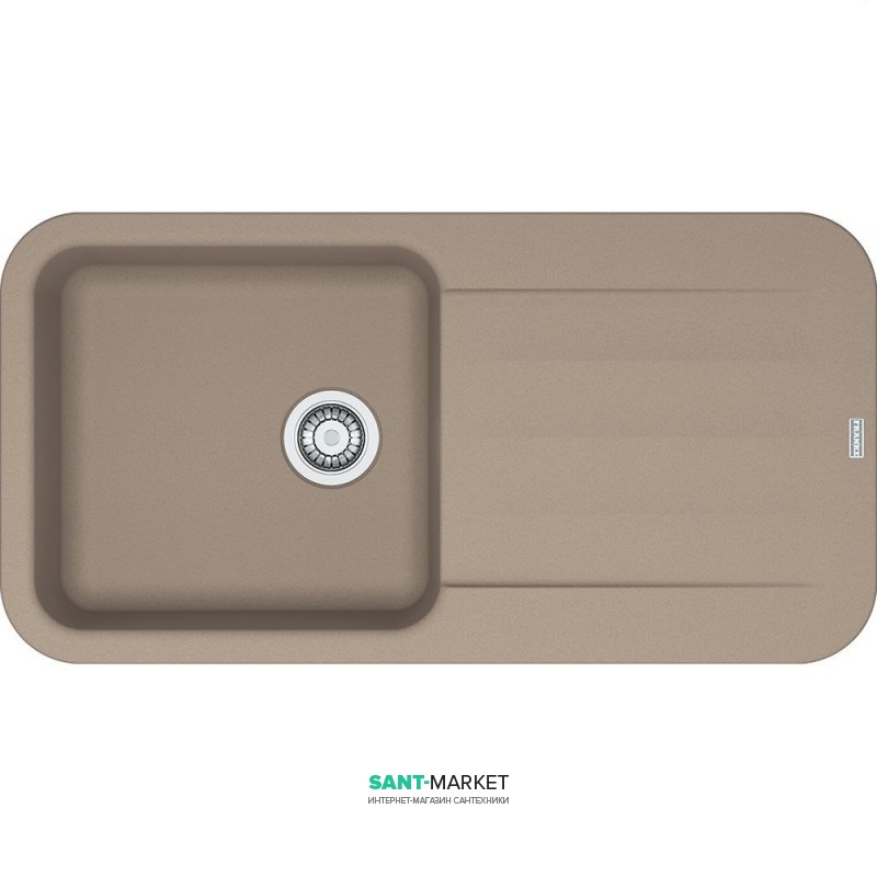 Мийка для кухні Franke Pebel PBG 611-97 врізна зворотний Fragranite мигдаль 114.0306.746