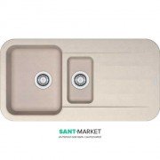 Мийка для кухні Franke Pebel PBG 651 врізна зворотний Fragranite цукру 114.0258.077