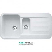Мийка для кухні Franke Pebel PBG 651 врізна зворотний Fragranite білий 114.0258.093