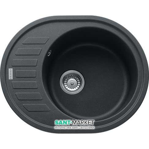 Мийка для кухні Franke Ronda ROG 611-62 врізна зворотний Fragranite графіт 114.0251.446