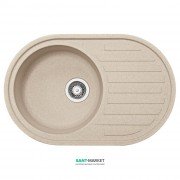 Мийка для кухні Franke Ronda ROG 611 врізна зворотний Fragranite бежевий 114.0254.780