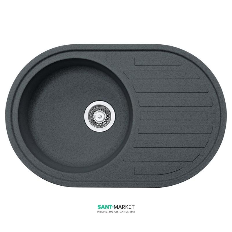 Мойка для кухни Franke Ronda ROG 611 врезная оборотная Fragranite графит 114.0254.785