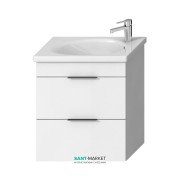 Тумба подвесная под раковину Jika Tigo 65 см белый H40J2144015001