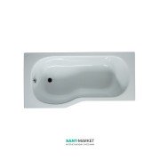 Ванна акрилова Jika Tigo 160х80 см асиметрична під панель ліва H2232100000001