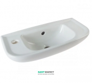 Мини-раковина для ванной Jika Deep 50х23 см отверстие слева белый H8156130001051