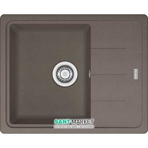 Мойка для кухни Franke Basis BFG 611-62 врезная оборотная Fragranite шторм 114.0320.542