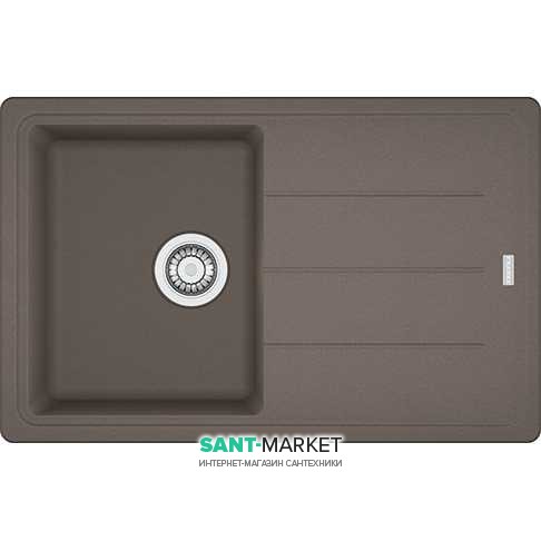 Мойка для кухни Franke Basis BFG 611-78 врезная оборотная Fragranite шторм 114.0324.093