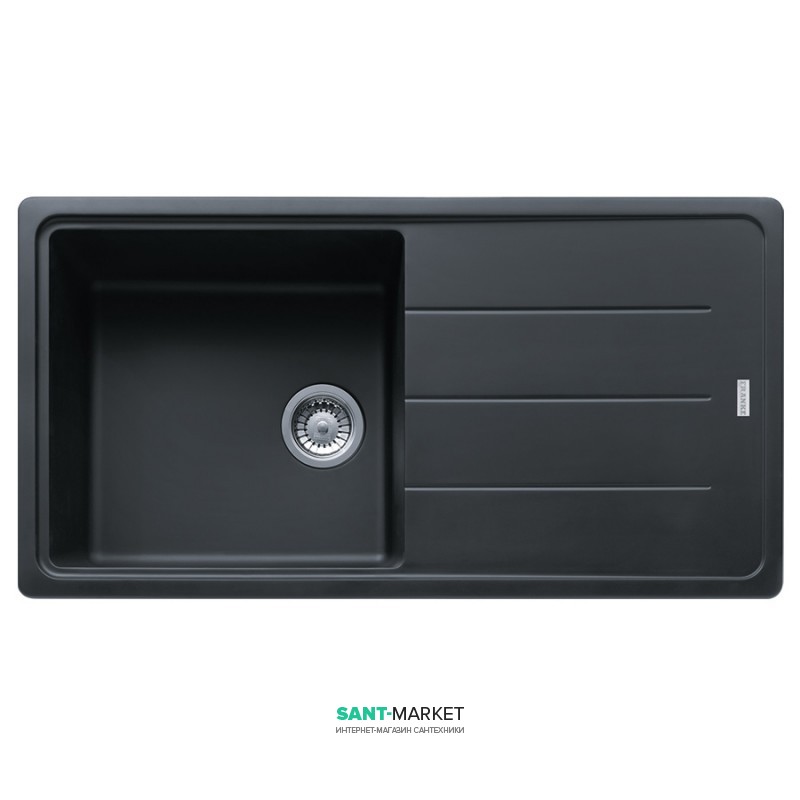 Мойка для кухни Franke Basis BFG 611-97 врезная оборотная Fragranite графит 114.0363.931