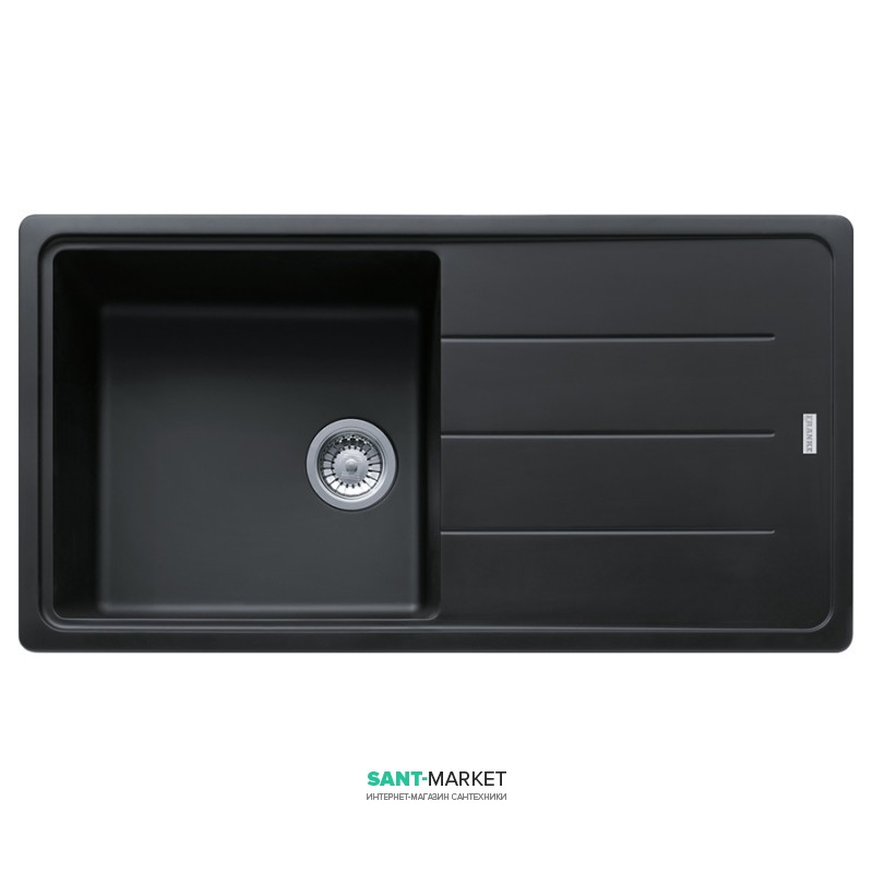 Мойка для кухни Franke Basis BFG 611-97 врезная оборотная Fragranite оникс 114.0363.933