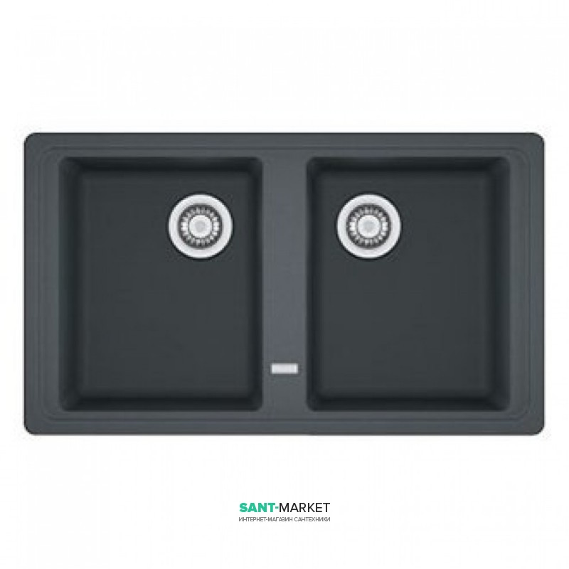 Мойка для кухни Franke Basis BFG 620 врезная оборотная Fragranite графит 114.0363.938