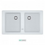 Мийка для кухні Franke Basis BFG 620 врізна зворотний Fragranite білий 114.0363.941