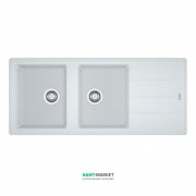 Мийка для кухні Franke Basis BFG 621 врізна зворотний Fragranite білий 114.0367.616