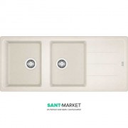 Мойка для кухни Franke Basis BFG 621 врезная оборотная Fragranite ваниль 114.0367.618