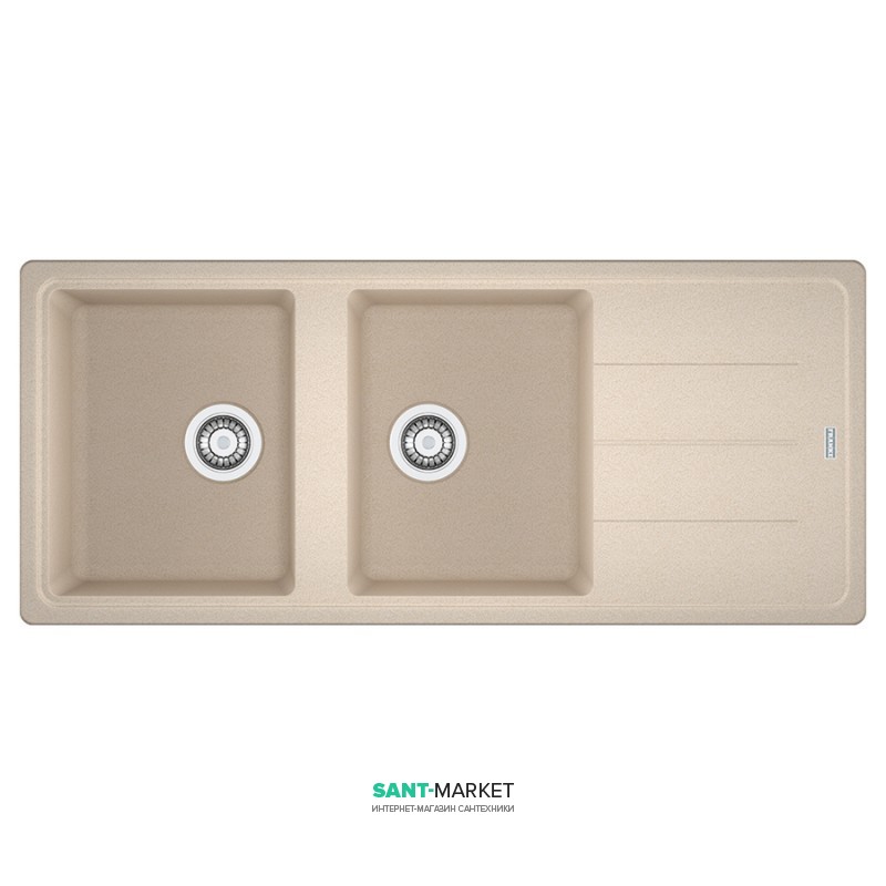 Мийка для кухні Franke Basis BFG 621 врізна зворотний Fragranite бежевий 114.0367.619