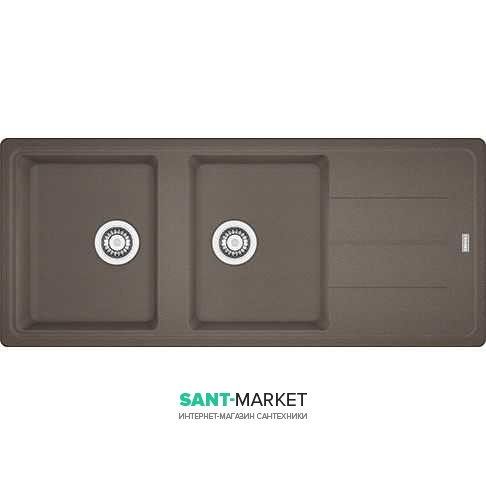 Мойка для кухни Franke Basis BFG 621 врезная оборотная Fragranite шторм 114.0367.651