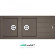 Мойка для кухни Franke Basis BFG 621 врезная оборотная Fragranite шторм 114.0367.651