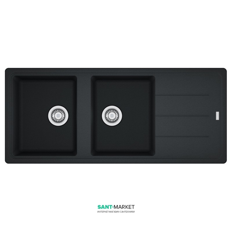 Мийка для кухні Franke Basis BFG 621 врізна зворотний Fragranite онікс 114.0367.654