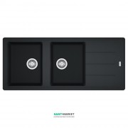 Мийка для кухні Franke Basis BFG 621 врізна зворотний Fragranite онікс 114.0367.654