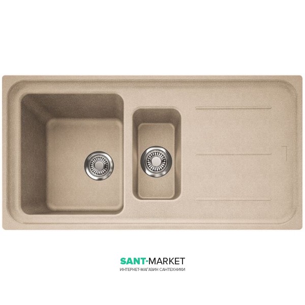 Мийка для кухні Franke Impact IMG 651 врізна зворотний Fragranite бежевий 114.0363.844