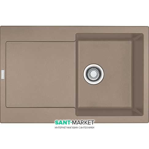 Мойка для кухни Franke Maris MRG 611 врезная оборотная Fragranite миндаль 114.0306.799