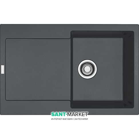 Мийка для кухні Franke Maris MRG 611 врізна зворотний Fragranite графіт 114.0306.813