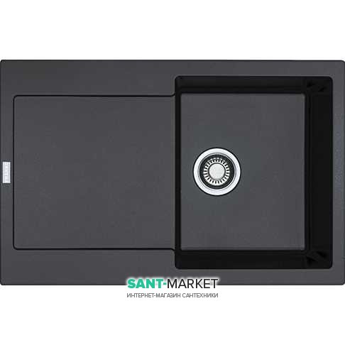 Мийка для кухні Franke Maris MRG 611 врізна зворотний Fragranite онікс 114.0306.815