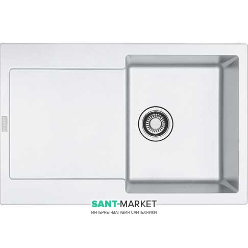 Мойка для кухни Franke Maris MRG 611 врезная оборотная Fragranite белый 114.0306.816