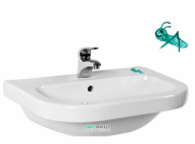 Раковина для ванной Jika Deep детская 50х41 см белый с декором H8126110001341