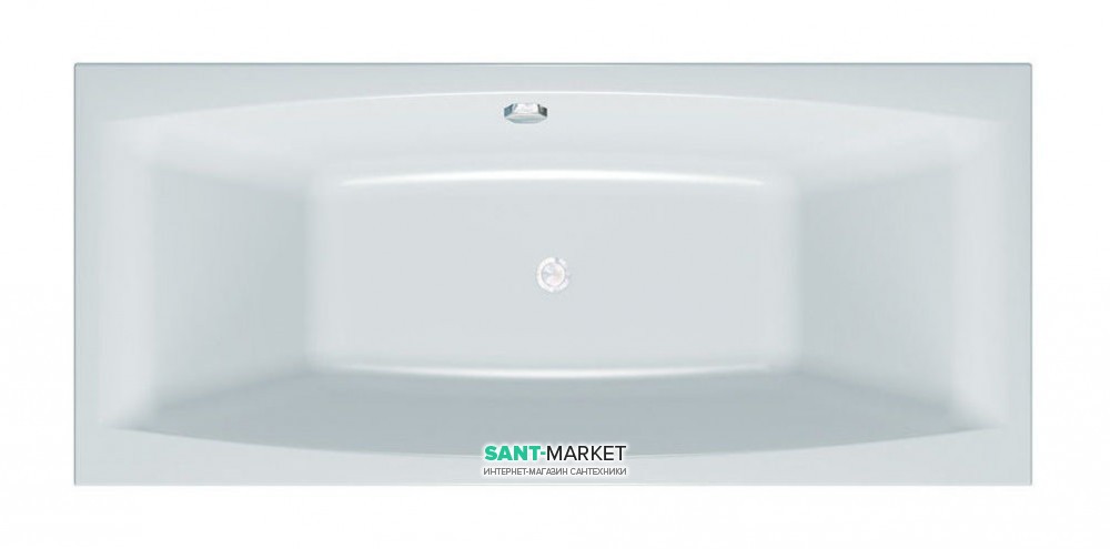 Ванна акриловая Kolpa-san Aida 160х75 см белая 993285