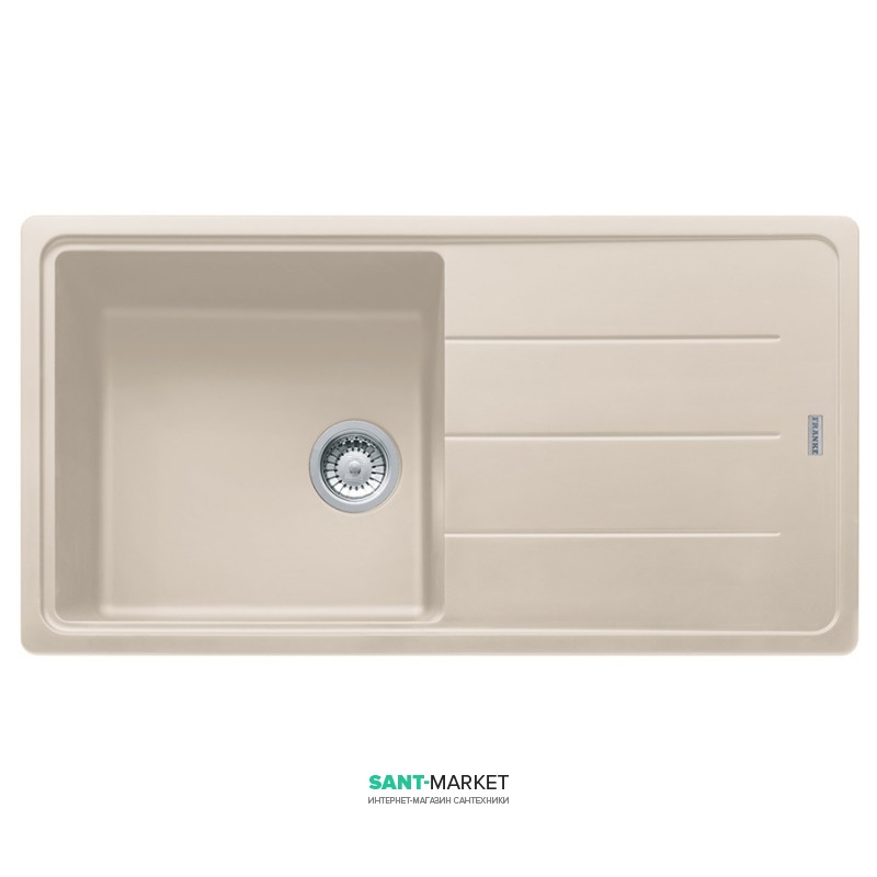 Мойка для кухни Franke Basis BFG 611-97 врезная оборотная Fragranite сахара 114.0363.850