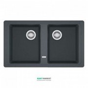 Мойка для кухни Franke Basis BFG 620 врезная оборотная Fragranite графит 114.0363.938