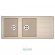 Мойка для кухни Franke Basis BFG 621 врезная оборотная Fragranite бежевый 114.0367.619