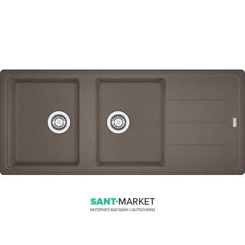 Мойка для кухни Franke Basis BFG 621 врезная оборотная Fragranite шторм 114.0367.651