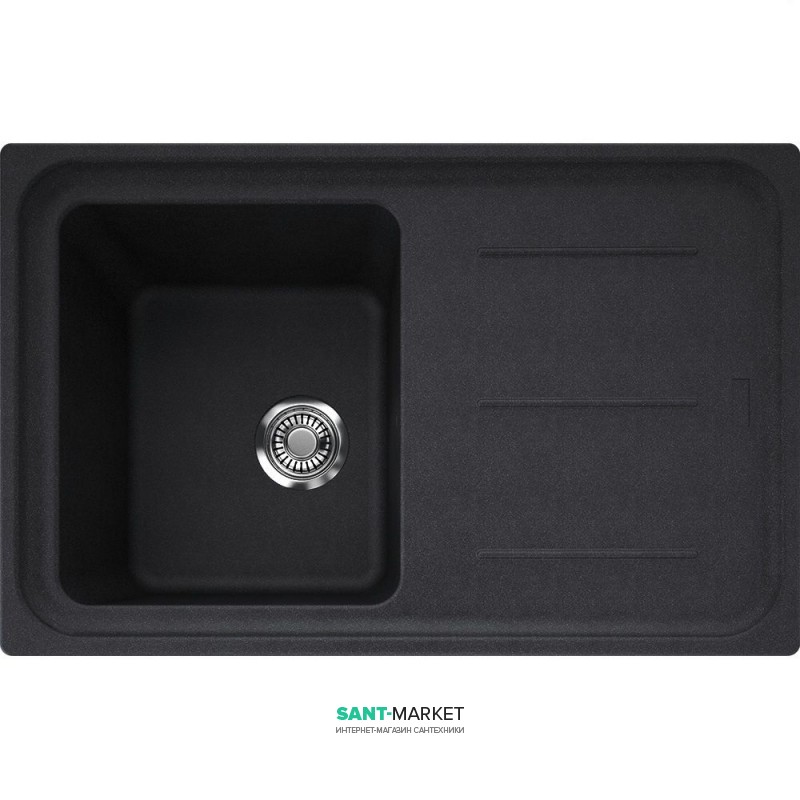 Мойка для кухни Franke Impact IMG 611 врезная оборотная Fragranite оникс 114.0363.841