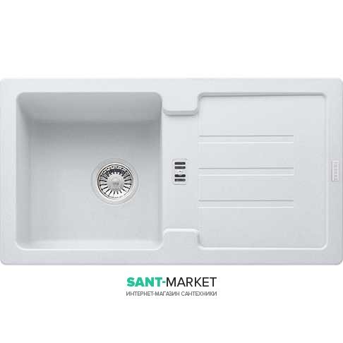 Мойка для кухни Franke Strata STG 614-78 врезная оборотная Fragranite белый 114.0327.906