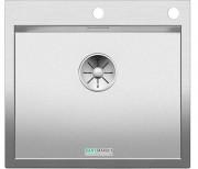 Мойка для кухни прямоугольная Blanco ZEROX 500-IF/A нержавеющая сталь Durinox® с отводной арматурой InFino® 523101