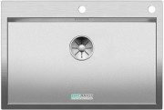 Мойка для кухни прямоугольная Blanco ZEROX 700-IF/A нержавеющая сталь Durinox® с отводной арматурой InFino® 523102