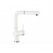 Смеситель для кухни Blanco Linus-S однорычажный  керамика  матовый белый 516711