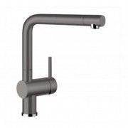 Смеситель для кухни Blanco Linus Silgranit® однорычажный  темная скала 518814